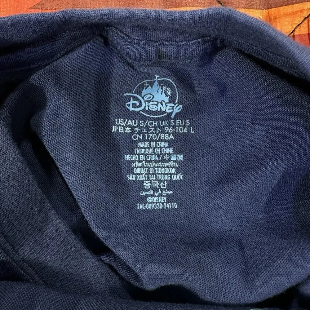 Disney Parks Hades Blue Long Sleeve T-Shirt Adult Small Hercules Disneyland 2024